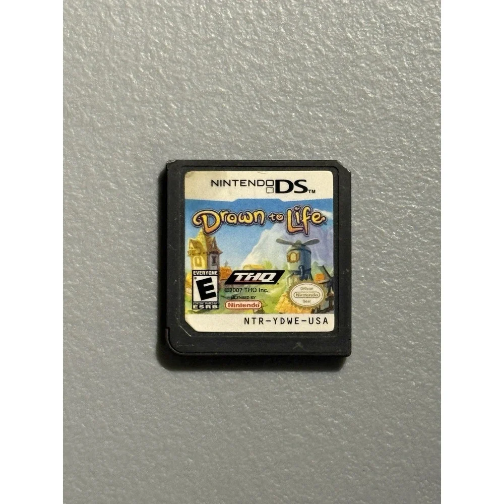 Drawn to Life (Nintendo DS, 2007) Tested & Working